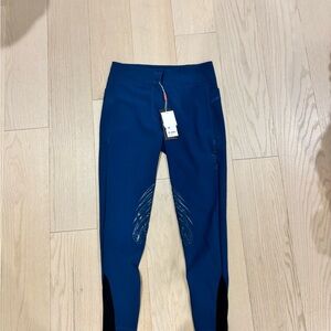 Women's Blue Animo Flower Breeches IT44